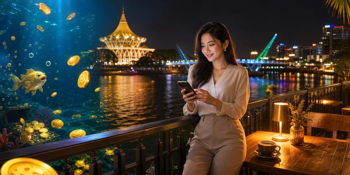 Pengalaman permainan kasino dalam talian melalui telefon bimbit di Kuching