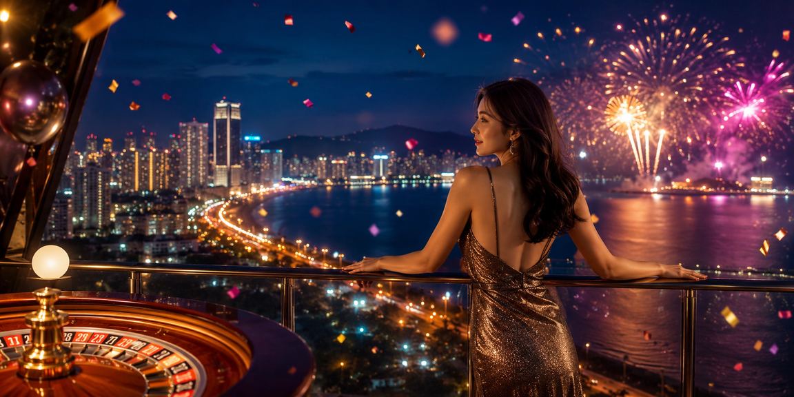 Pemain menikmati permainan kasino roulette di platform dalam talian Pulau Pinang